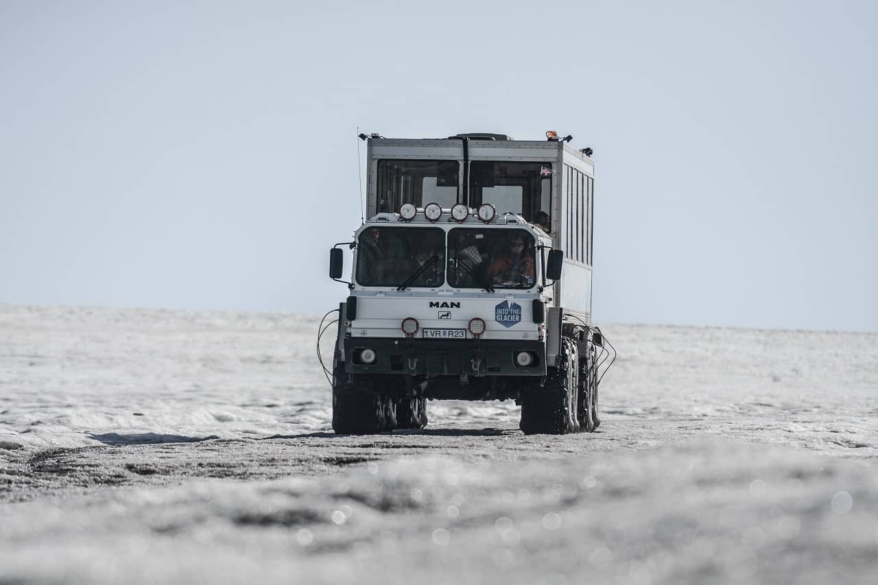 truck in a wasteland