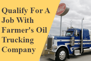 Trucking Job Application - Farmer's Oil - Americas Driving Force